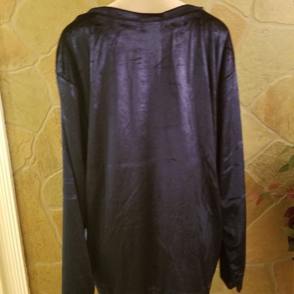 miss chievous navy top with sequins - Picture 4 of 4